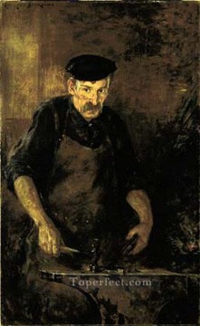  black Art - The Blacksmith impressionist James Carroll Beckwith